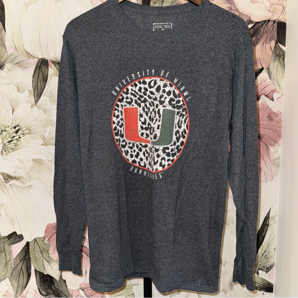 University of Miami Long Sleeve T-Shirt